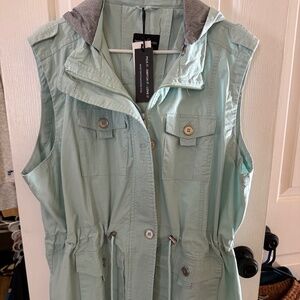 Switch Hoods Lime Green Vest Sz 1X NWT